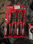 Craftsman 7-PIECE Nut Driver Set Sae/mm With Hollow Shaft CMHT65081. Fixed Price $25.75.
