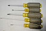 Stanley Screwdrivers 65-901- 66-096 -66-097 Other Two Aren't Marked No Name #. Fixed Price $19.77.