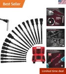 Nut Driver Impact Bit Set 31-PIECE Magnetic Socket Drill Tool Se.... Fixed Price $59.77.