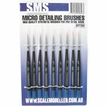 Scale Modellers Supply Synthetic Micro Detailing Brush Set (9PCS). Fixed Price $25.11.