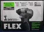 Flex 24V FX1331-1A Brushless Compact Cordless 1/4 Inch Hex Impact Driver Kit New. Fixed Price $119.95.