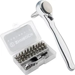 Sharden 32 In 1 Ratchet Screwdriver Bit Set With Right Small, Metal Silver. Fixed Price $24.64.