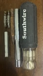Southwire SD9N1 9-PIECE Multi-bit Screwdriver Cushion Grip Handle. Fixed Price $5.00.