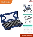 Professional Excellence: 55 High-strength Bits With Ergonomic Handle For Repairs. Fixed Price $66.99.