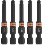 Ball-end Hex 5/32" Impact Driver Bit Railer Allen Wrench Drill. Fixed Price $17.99.