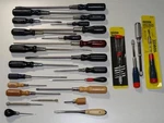 Lot Of 27 Nos Stanley Yankee Millers Falls Bridgeport General Irwin Screwdrivers. Fixed Price $1899.00.
