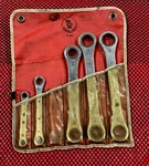 Vintage Cornwell Double End Box Ratcheting Wrench Set Kit No. K-62 Usa Rare. Fixed Price $79.99.