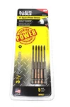 Klein Tools 5 Pack #1 Square Power Drivers 3-1/2'' (89 Mm) Bits Impact Rated New. Fixed Price $35.00.