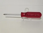 Vintage Xcelite SL2 #2 Scrulox Screwdriver Usa Red Handle 7.5" Long. Fixed Price $11.95.