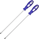 Slotted And Phillips Screwdriver, PH2 12" Long Cross-head & Flat Blade Blue. Fixed Price $10.37.