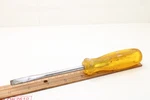 Proto 9604 1/4" Flat/slotted Screwdriver 8 Long Hard Yellow Handle Usa. Fixed Price $11.99.