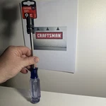 Craftsman #1 X 3" Phillips Screwdriver CMHT65009. Fixed Price $10.00.