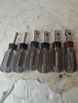 Vintage Craftsman Stubby Nut Driver Set Made Usa 6 Piece. Fixed Price $52.00.