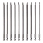 Rocaris 10PCS 1/4 Inch Hex Shank Long Magnetic Square Head One Size, Grey. Fixed Price $24.64.