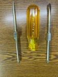 Xcelite Screwdriver Set, # 25 Handle W/ RB-1 & RB-3 Blades,. Fixed Price $30.00.