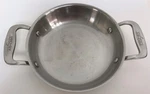 All-clad Stainless Steel 6 Mini Pan With Handles Durable Frying Skillet. Fixed Price $24.99.