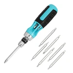 Duratech 12-IN-1 Ratcheting Multi-bit Quick-load. Fixed Price $17.99.