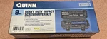 Quinn 9PC Heavy Duty Impact Screwdriver Kit W/storage Case #58151-FACTORY Sealed. Fixed Price $30.00.