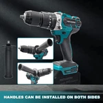 13MM Brushless Cordless Impact Drill Electric Screwdriver Tool No Battery. Fixed Price $135.54.
