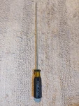 Vintage Stanley Screwdriver 66-182. Fixed Price $13.00.