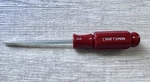 Vintage Craftsman 41760 3/16" Red Slotted Screwdriver Made Usa Pr. Fixed Price $7.99.