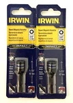Irwin 2 Piece 3/8" Impact Magnetic Nutsetters Driver 1-7/8" Long 1837539. Fixed Price $9.99.