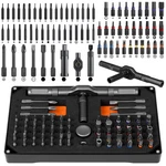 Ratchet Screwdriver Set, 74 In 1 Magnetic With Detachable Allen. Fixed Price $153.59.