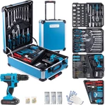 346 Pcs 18V Cordless Drill Set - Ultimate Diy Power Tools For Home & Gifts. Fixed Price $283.99.