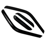 Tuningpros WV-648 Outside Mount Window Visor Deflector Rain Guard Dark Smoke 4-P. Fixed Price $59.68.