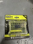 Ryobi A962203 1 In. Diamond Grit Impact Drive Bits (22-PIECE). Fixed Price $10.95.