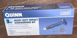 Quinn 9PC Heavy Duty Impact Screwdriver Kit W/organized Storage Case #58151. Fixed Price $42.99.