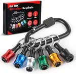 Push To Unlock,katerk 6PCS 1/4 Inch Hex Shank Aluminum Alloy Screwdriver Bit. Fixed Price $14.99.