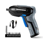 Hammerhead Rechargeable 4V Cordless Screwdriver With 9PCS Bit HCSD040. Fixed Price $30.99.