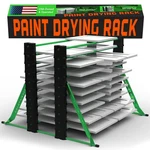 Portable Paint Drying Rack : Adjustable 10-LEVEL For Cabinet Doors,. Fixed Price $447.40.
