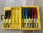 Xcelite 7-PIECE Standard Hollow Shaft Set (HS-6-18; Drivers) Usa. Fixed Price $25.00.
