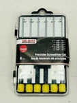 Tool Bench 6 Pc Precision Screwdriver Set Magnetic New Sealed. Fixed Price $10.22.