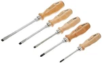 By Bondhus 07157 22155 Slotted & Phillips Wood Handle Screwdrivers, Set Of 5,.... Fixed Price $80.68.
