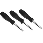 Aswewamt 3 Pack Black 1/4 Inches Spinner Handle Socket Driver. Fixed Price $16.40.