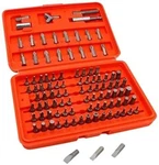 100PC Chrome Vanadium Screwdriver Bit Set - Hand Tools W/ Case Model 19810CV. Fixed Price $15.95.