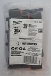 Milwaukee Shockwave 1/2" Impact Magnetic Nut Drivers 10PK 49-66-0537 (2-9/16). Fixed Price $32.99.