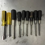9PC.STEVENS Spintite 7PC.WOOD Handle Nut Driver W/ 2 Stevens/walden Plastic. Fixed Price $29.00.
