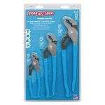Channellock 3 Pc Tongue Groove Plier Set, Dipped Handle.. Fixed Price $77.00.