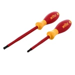 2 Piece Insulated Softfinish Slotted And Phillips Screwdriver Set. Fixed Price $22.07.