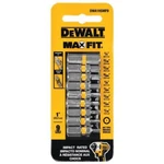 Dewalt Max Fit Hex 1 In. Screwdriver Bit Set Steel 9 Pk. Fixed Price $14.95.