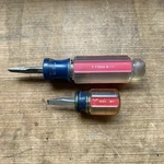 Vintage Craftsman Usa 41586 Wf With 4151 5/16" Stubby Screwdriver Set. Fixed Price $35.00.