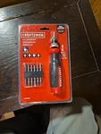 Craftsman CMHT68003 12-IN-1 Precision Multi-bit Screwdriver Set. Fixed Price $19.79.