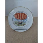 Paris Hot Air Balloon Commemorative Plate Fr Robert American Manor China Royalty. Fixed Price $37.49.