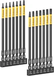 14PCS Impact Long Torx Set 6 Inch T7 T40 Tamper Proof Star Magnetic. Fixed Price $18.97.