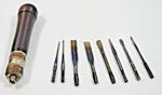 Vintage Millers Falls Rosewood Multi Tools / Bits #A18. Fixed Price $45.00.