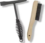 High Carbon Steel Welding Chipping Hammer Scratch Wire Brush Spring Handle. Fixed Price $20.00.